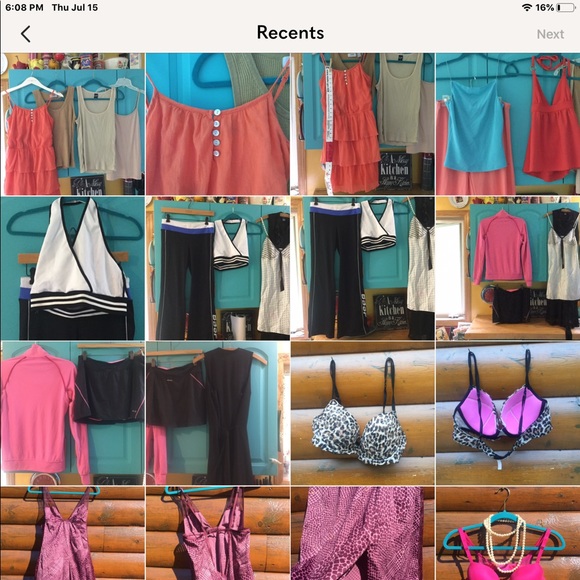 2 Piece Tracksuit Blue/White STEVE & BARRY’s  EUC - Picture 5 of 16